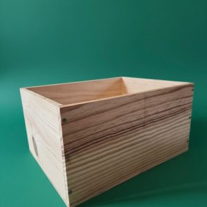 Caisses de vin en bois format 6 bouteilles 3x2 (superposées)