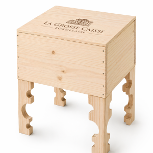 table chevet caisse bois la grosse caisse bordelaise